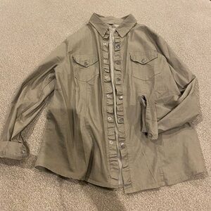 Womans Olive Green Shirt